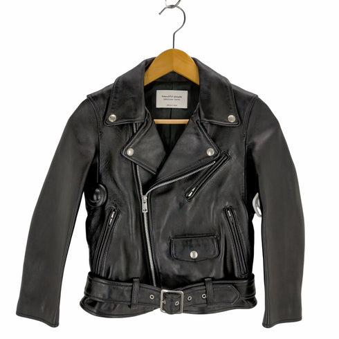 ビューティフルピープル beautiful people vintage leather THE/a riders jacket レディース 130