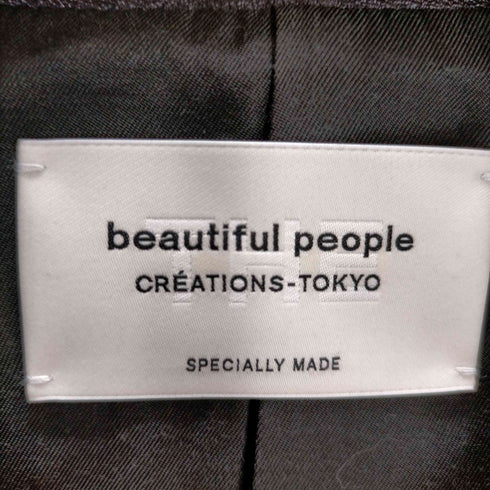 ビューティフルピープル beautiful people vintage leather THE/a riders jacket レディース 130