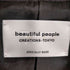 ビューティフルピープル beautiful people vintage leather THE/a riders jacket レディース 130