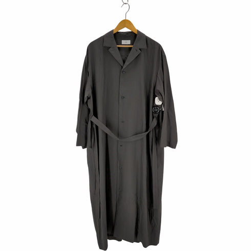 エイトン ATON NIDOM SILK DRESS COAT レディース 02