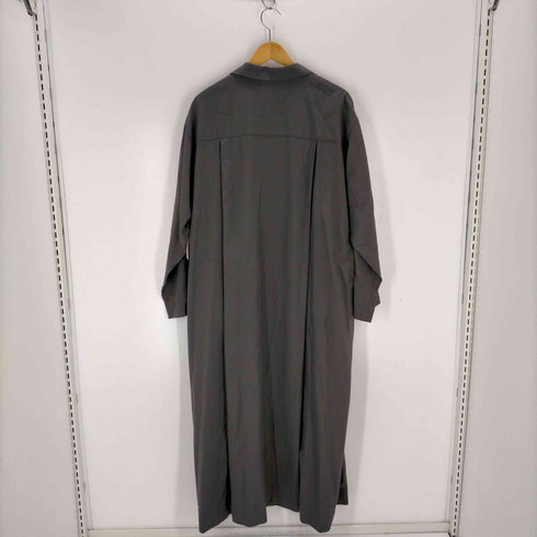 エイトン ATON NIDOM SILK DRESS COAT レディース 02