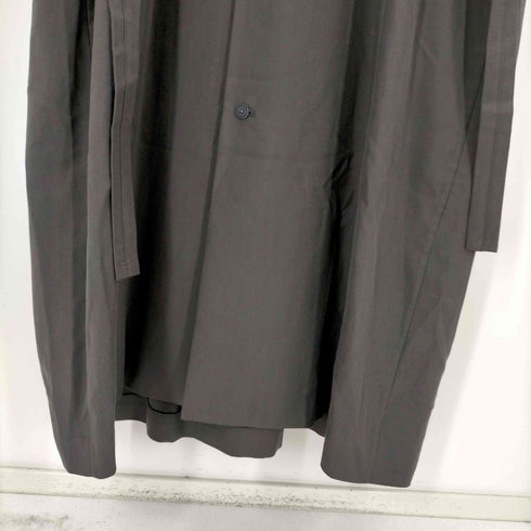 エイトン ATON NIDOM SILK DRESS COAT レディース 02