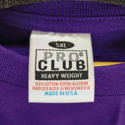 プロクラブ PRO CLUB 5XL ビッグサイズ オーバーサイズ S/S TEE 半袖Tシャツ メンズ 5XL