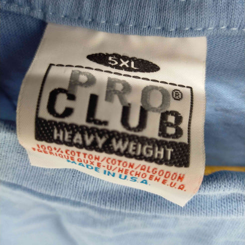 プロクラブ PRO CLUB 5XL ビッグサイズ オーバーサイズ S/S TEE 半袖Tシャツ メンズ 5XL