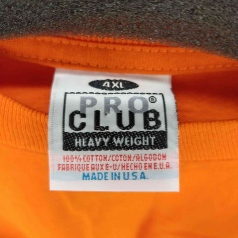プロクラブ PRO CLUB 5XL ビッグサイズ オーバーサイズ S/S TEE 半袖Tシャツ メンズ 5XL
