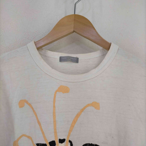 コムデギャルソンオム COMME des GARCONS HOMME 03SS 田中オム ハイビスカスプリント クルーネックTシャツ メンズ