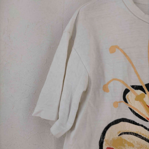 コムデギャルソンオム COMME des GARCONS HOMME 03SS 田中オム ハイビスカスプリント クルーネックTシャツ メンズ