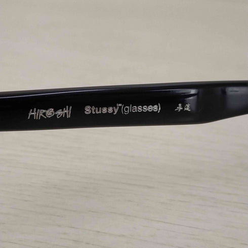 ステューシー Stussy ウェリントン型 度入り眼鏡 メンズ