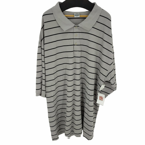プロクラブ PRO CLUB 5XL ビッグサイズ オーバーサイズ ボーダーポロシャツ メンズ 5XL