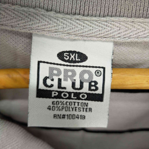 プロクラブ PRO CLUB 5XL ビッグサイズ オーバーサイズ ボーダーポロシャツ メンズ 5XL