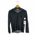 シーケーカルバンクライン ck Calvin Klein ボーダー柄 レイヤード Vネック L/S カットソー メンズ import:XL