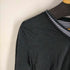 シーケーカルバンクライン ck Calvin Klein ボーダー柄 レイヤード Vネック L/S カットソー メンズ import:XL