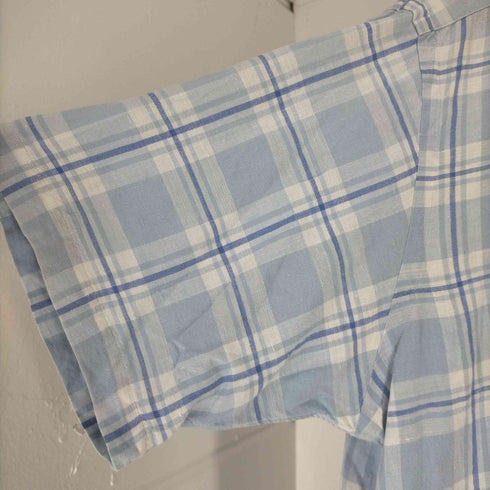 ラルフローレン RALPH LAUREN MARLOWE コットンリネン半袖ボタンダウンシャツ メンズ JPN:L