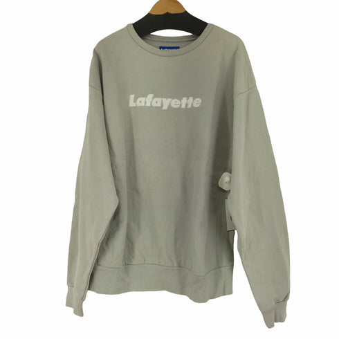 ラファイエット Lafayette フロント刺繍クルーネックスウェット メンズ JPN:L