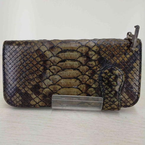 ハーフダラー Half Dollar パイソン ロングウォレット メンズ