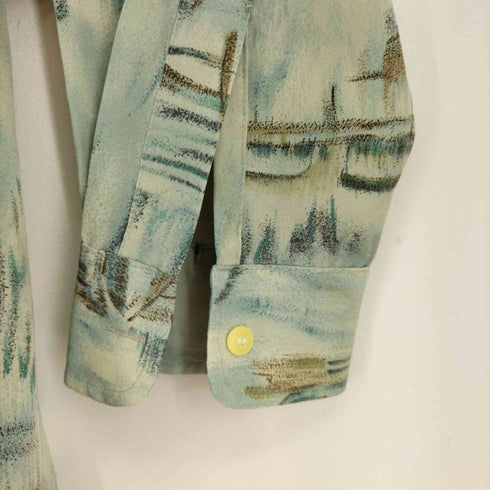 フメイ connect 総柄 L/S シャツ メンズ
