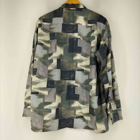 LINEA MONICA 総柄 L/S 開襟シャツ メンズ import:L