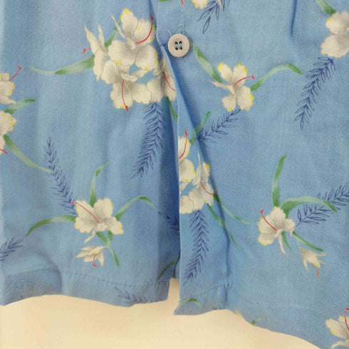 オーシャンパシフィック OP ocean pacific 総柄 S/S レーヨンアロハシャツ メンズ