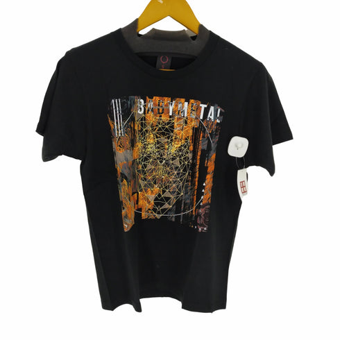 グラフィックプリントS/Sカットソー バンドTEE メンズ JPN:S
