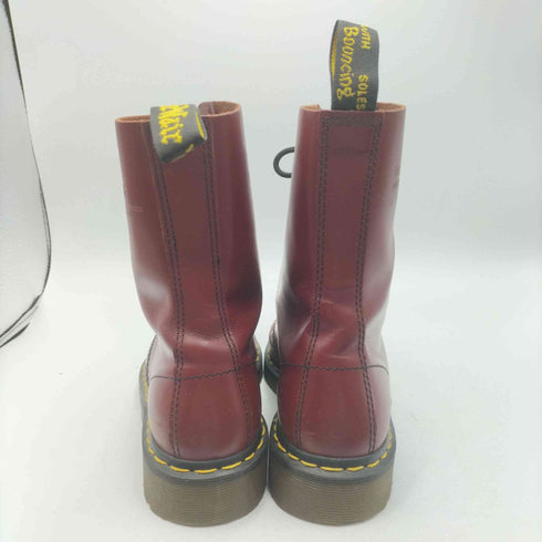 ドクターマーチン Dr.Martens 1490 STANDARD FIT CHERRY RED 10EYE Lace Up Boots 10 ホール ブーツ レース アップ ブーツ メンズ JPN:25 UK 6