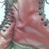 ドクターマーチン Dr.Martens 1490 STANDARD FIT CHERRY RED 10EYE Lace Up Boots 10 ホール ブーツ レース アップ ブーツ メンズ JPN:25 UK 6