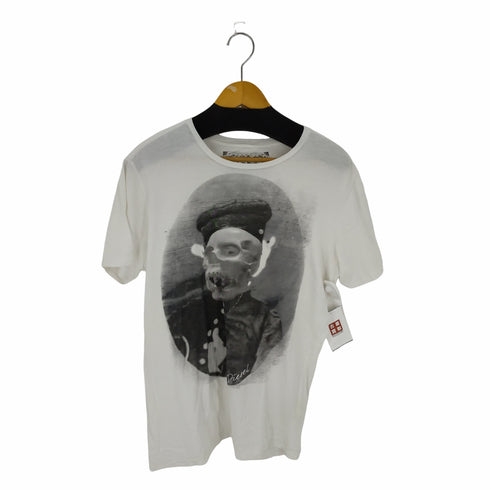 ディーゼル DIESEL プリントクルーネックS/Sカットソー メンズ JPN:M