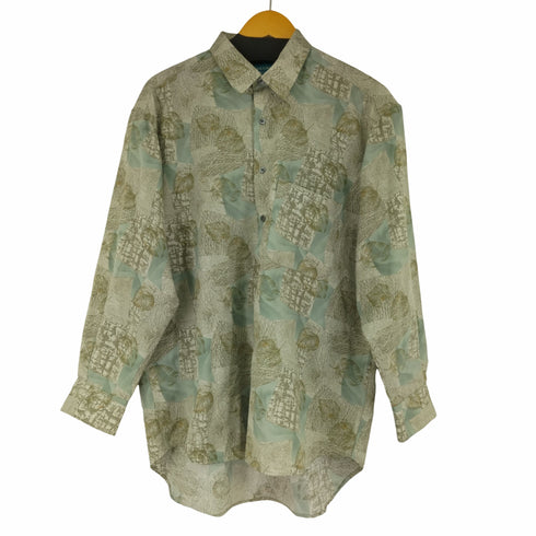 DOUX DOUCE 総柄ポリシャツ メンズ JPN:L