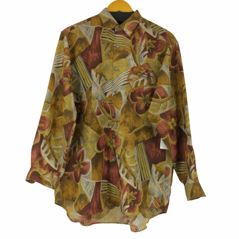 クレージュ courreges 総柄ポリシャツ メンズ JPN:M