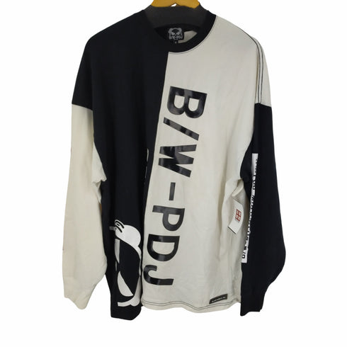 パンディエスタジャパン PANDIESTA JAPAN B/W-PDJ RELAX ビッグサイズ ロンT メンズ JPN:XL