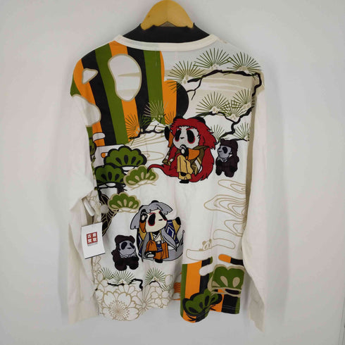 パンディエスタジャパン PANDIESTA JAPAN 和柄刺繍 ロンT メンズ JPN:XXL