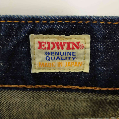 エドウィン EDWIN ワイドテーパードインディゴデニムパンツ メンズ 33
