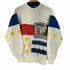 SASOON 90S 星条旗プリントクルーネックスウェット メンズ import:XL
