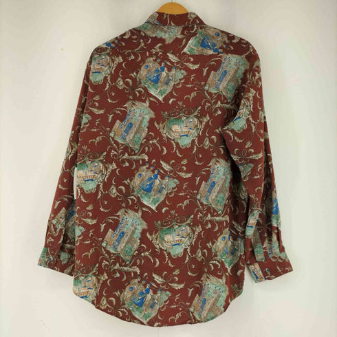 DONSAND 総柄 L/S シャツ メンズ import:L