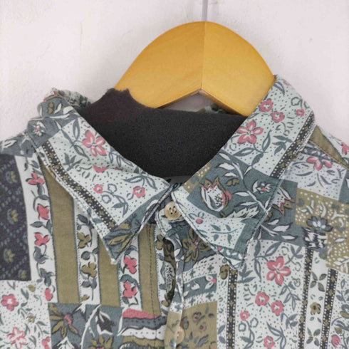 ジェムボニー GEM BONY 総柄 L/S レーヨンシャツ メンズ import:L