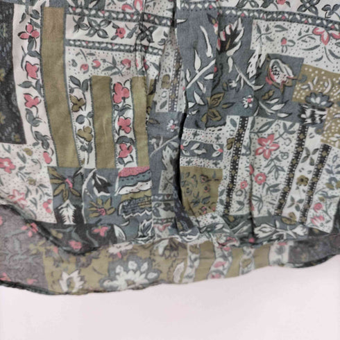 ジェムボニー GEM BONY 総柄 L/S レーヨンシャツ メンズ import:L
