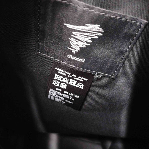 ディスコード ヨウジヤマモト discord Yohji Yamamoto 23SS Clasp tote L メンズ L