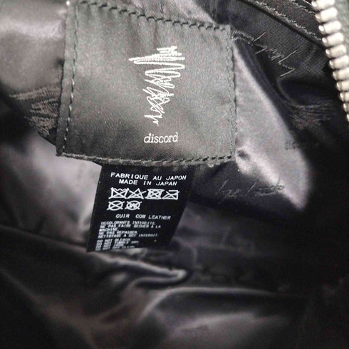 ディスコード ヨウジヤマモト discord Yohji Yamamoto 23AW BOSTON BAG M レディース M