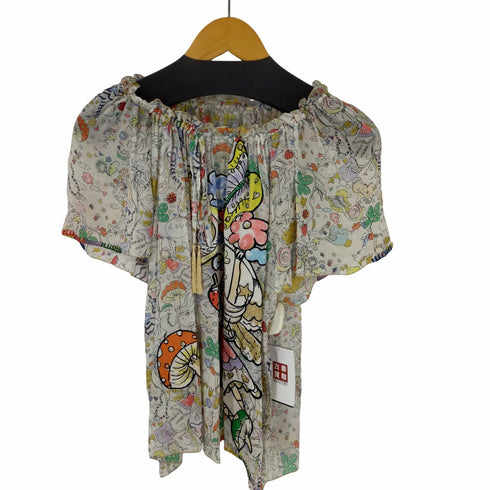 ツモリチサト TSUMORI CHISATO キノコ柄ブラウス レディース JPN:2