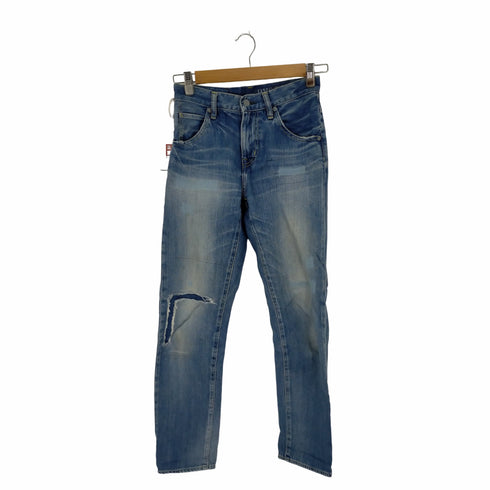 ヒステリックグラマー HYSTERIC GLAMOUR 加工ジッパーフライローライズデニムパンツ Y2K レディース XXS