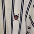 ポロバイラルフローレン Polo by RALPH LAUREN 刺繍ロゴ ストライプ 長袖ポロシャツ メンズ import:L