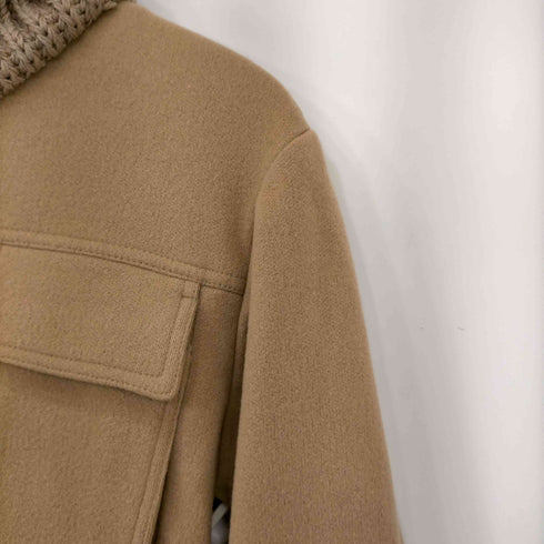 ヒューゴボス HUGO BOSS タートルネック ドッキング ジャケット レディース UK 4