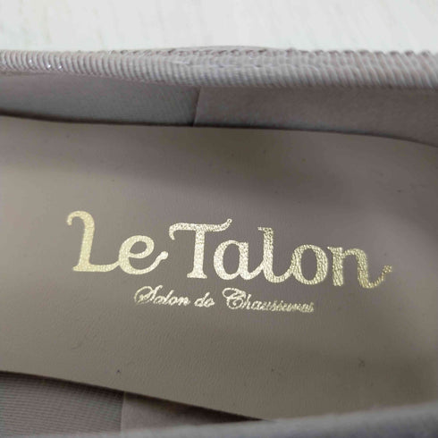ルタロン Le Talon ポインテッド リボンパンプス レディース JPN:22.5