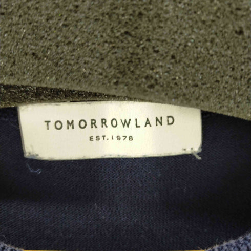 トゥモローランド TOMORROWLAND 切替マルチカラーS/Sニットプルオーバー メンズ JPN:S