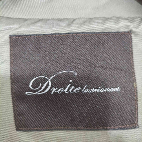 ドロワットロートレアモン Droite lautreamont サテン地 トレンチコート スプリングコート レディース JPN:2