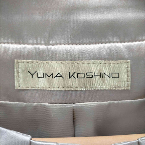 ユマコシノ YUMA KOSHINO 総柄 ノーカラージャケット レディース JPN:40