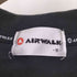 エアウォーク AIRWALK 00S センターロゴ 刺繍 ハーフジップ ポロシャツ メンズ JPN:M