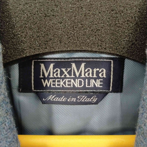マックスマーラウィークエンド MAX MARA WEEKEND イタリア製 バージンウール メランジテーラードジャケット レディース 38