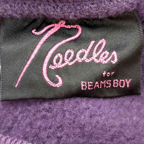 ニードルズ Needles REVERSE WEAVE パピヨン刺繍 クルーネックスウェット メンズ JPN:M