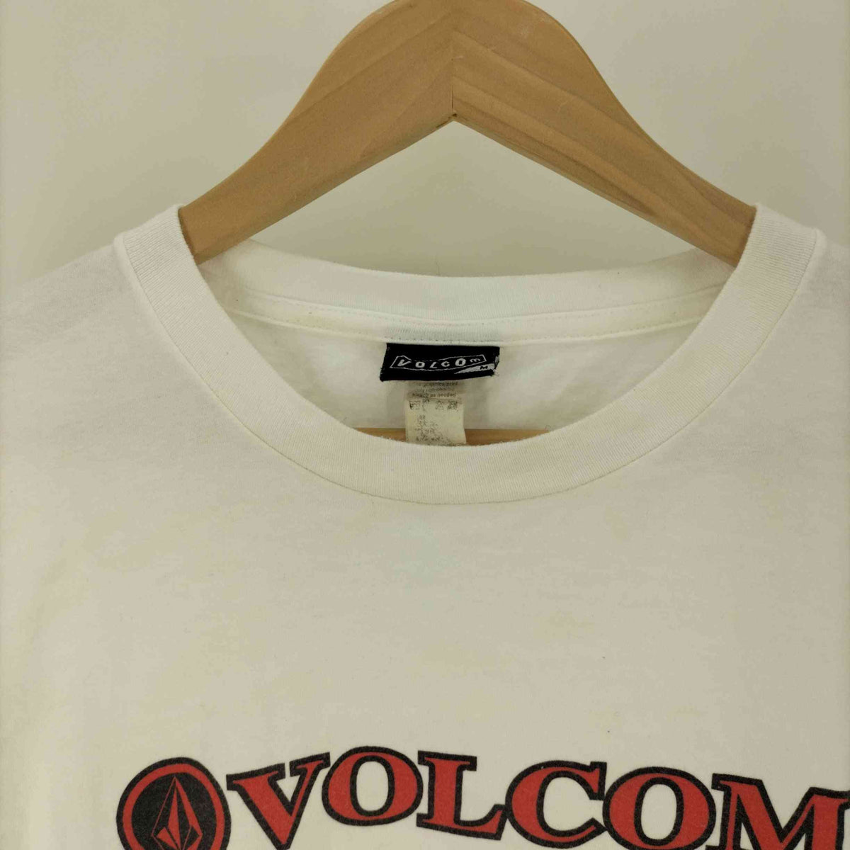 ヴォルコム VOLCOM 90S 初期タグ ロゴ プリント L/S Tシャツ