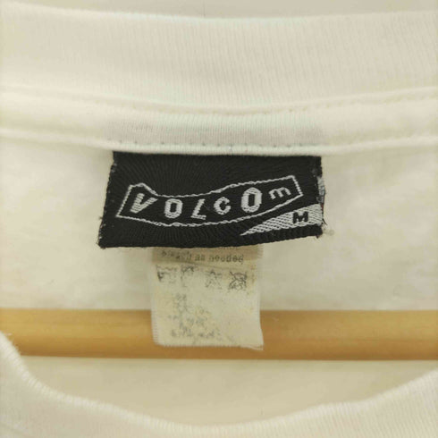 ヴォルコム VOLCOM 90S 初期タグ ロゴ プリント L/S Tシャツ メンズ import:M